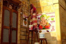 Indienne Jaisalmer Inde Les Boomeurs